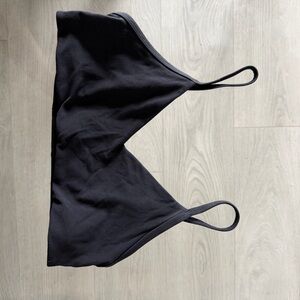 Aritzia Black Simple Bralette Top